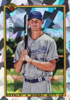 2020 Bowman Chrome 1990 Bowman #90BBWJ Bobby Witt Jr. Atomic Refractor Baseball Card