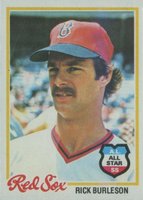 1978 Topps #245 Rick Burleson Baseball Card