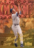 1999 Metal Universe #144 Mark Grace Precious Metal Gems Baseball Card