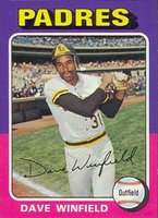 1975 Topps #61 Dave Winfield Baseball Card