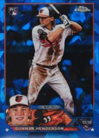 2023 Topps Chrome Sapphire #206 Gunnar Henderson Baseball Card