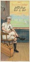 1912 Boston Garter # Eddie Collins Baseball Card