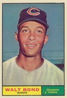 1961 Topps #334 Walt Bond Baseball Card