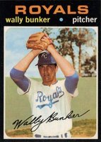 1971 Topps #528 Wally Bunker Baseball Card