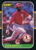 1987 Leaf #108 Ozzie Smith Baseball Card