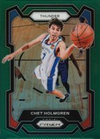 2023 Panini Prizm #115 Chet Holmgren Green Basketball Card