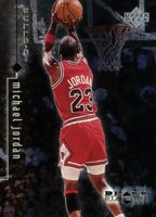 1998 Upper Deck Black Diamond #7 Michael Jordan Single Basketball Card