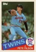 1985 Topps #97 Pete Filson Baseball Card
