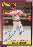 2025 Topps 1990 Topps Baseball Autographs #90ABRN Billy Ripken Baseball Card