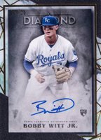 2022 Topps Diamond Icons Autographs #ACBWJ Bobby Witt Jr. Baseball Card