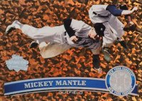 2011 Topps #7 Mickey Mantle Cognac Diamond Anniversary Baseball Card