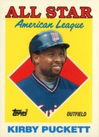 1988 Topps Tiffany #391 Kirby Puckett Baseball Card