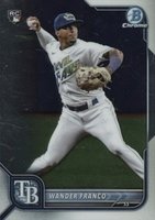 2022 Bowman Chrome #10 Wander Franco Baseball Card