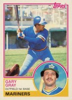 1983 Topps #313 Gary Gray Baseball Card