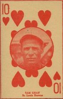 1927 Strip Card # Sam Gray Baseball Card