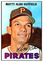 1967 Topps #10 Matty Alou Baseball Card