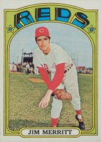 1972 Topps #738 Jim Merritt Baseball Card