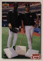 1992 Upper Deck #711 Andy Van Slyke/Barry Bonds Baseball Card