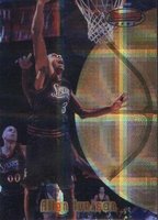 1997 Bowman's Best #38 Allen Iverson Atomic Refractor Basketball Card