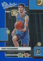 2022 Panini Donruss Optic the Rookies #2 Chet Holmgren Blue Basketball Card