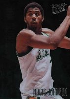 2012 Fleer Retro Ultra Starring Role #6 Magic Johnson Basketball Card