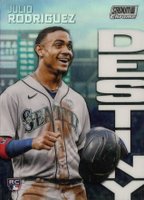 2022 Topps Stadium Club Chrome Dynasty and Destiny #3B Julio Rodriguez Baseball Card