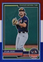 2023 Panini Stars & Stripes USA #86 Dylan Crews RWB Baseball Card