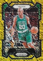 2023 Panini Prizm #192 Ray Allen Gold Shimmer Fotl Basketball Card