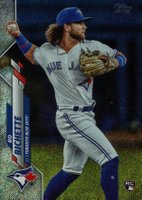 2020 Topps Complete Set #78 Bo Bichette Retail Foilboard Baseball Card