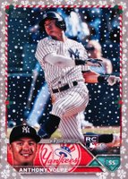 2023 Topps Holiday #H129 Anthony Volpe Metallic Baseball Card