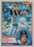 1983 Topps #341 Doug DeCinces Baseball Card