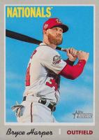 2019 Topps Heritage #415 Bryce Harper Baseball Card