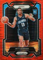 2023 Panini Prizm #132 Jett Howard Red Seismic Basketball Card