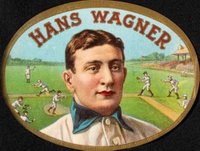 1910 Freeman Cigar Co # Honus Wagner Oval Label Baseball Card