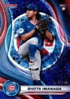 2024 Bowman's Best #16 Shota Imanaga Purple Mojo Baseball Card