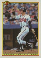 1990 Bowman #19 Dale Murphy Baseball Card
