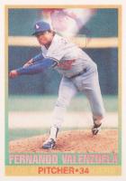 1989 Sportflics #124 Fernando Valenzuela Baseball Card