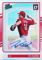 2024 Panini Donruss #111 Ty Floyd Optic Signature Baseball Card