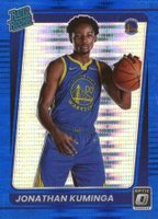 2021 Panini Donruss Optic #190 Jonathan Kuminga Blue Pulsar Basketball Card
