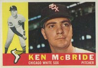 1960 Topps #276 Ken McBride Baseball Card