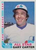 1982 Topps #344 Gary Carter Baseball Card