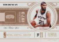 2010 Playoff National Treasures #90 Tim Duncan Century Gold Basketball Card