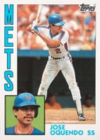 1984 Topps #208 Jose Oquendo Baseball Card