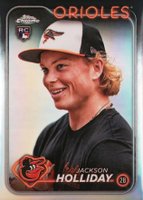 2024 Topps Chrome Update #USC200 Jackson Holliday SP Baseball Card