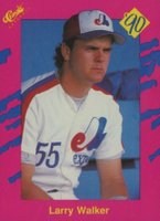 1990 Classic #T16 Larry Walker Series II Baseball Card