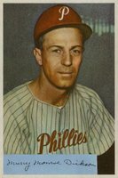 1954 Bowman #111 Murry Dickson Baseball Card
