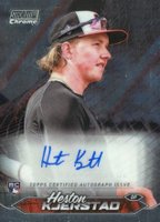 2024 Topps Stadium Club Chrome Autographs #SCCAHK Heston Kjerstad Baseball Card