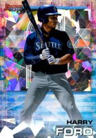 2021 Bowman's Best #88 Harry Ford Atomic Refractor Baseball Card