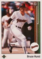 1989 Upper Deck #792 Bruce Hurst Baseball Card