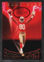 1992 Skybox Primetime Poster Cards #M07 Jerry Rice Football Card